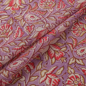 Handloom chanderi silk hand sanganeri fabric 10