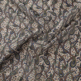 Handloom chanderi silk hand sanganeri fabric 12