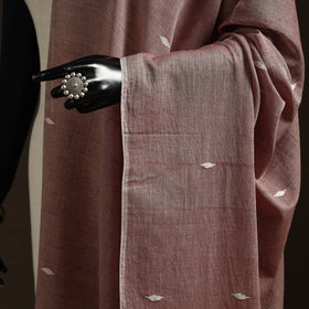 Handloom cotton burdwan jamdani dupatta 10 - handcrafted