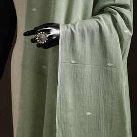 Handloom cotton burdwan jamdani dupatta 13 - handcrafted