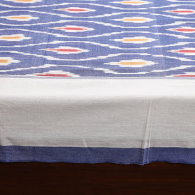 Handloom cotton double pochampally ikat bed sheet set (108