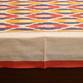 Handloom cotton double pochampally ikat bed sheet set (108