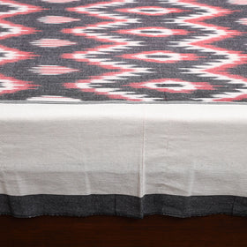Handloom cotton double pochampally ikat bed sheet set (108