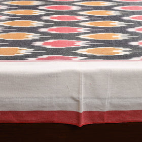 Handloom cotton double pochampally ikat bed sheet set (108