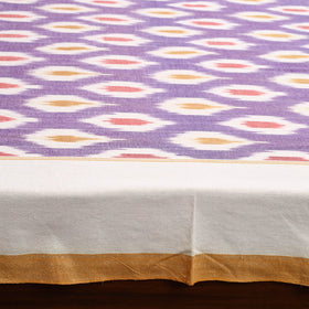 Handloom cotton double pochampally ikat bed sheet set (108