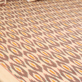 Handloom cotton double pochampally ikat bed sheet set (108