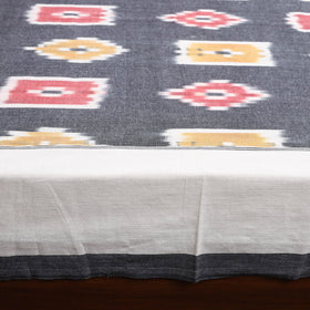 Handloom cotton double pochampally ikat bed sheet set (108