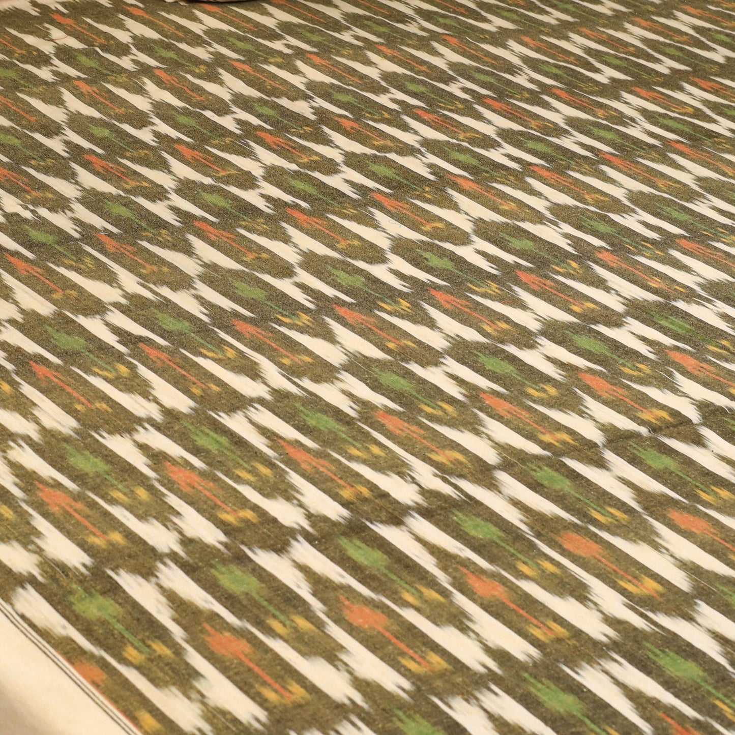 Handloom cotton double pochampally ikat bed sheet set (108