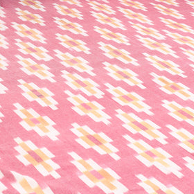 Handloom cotton double pochampally ikat bed sheet set (108