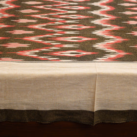 Handloom cotton double pochampally ikat bed sheet set (108