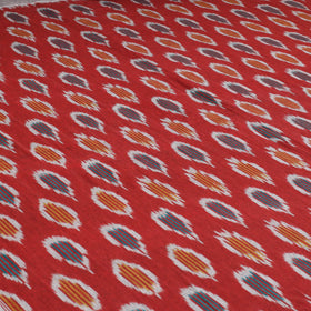 Handloom cotton double pochampally ikat bed sheet set (108