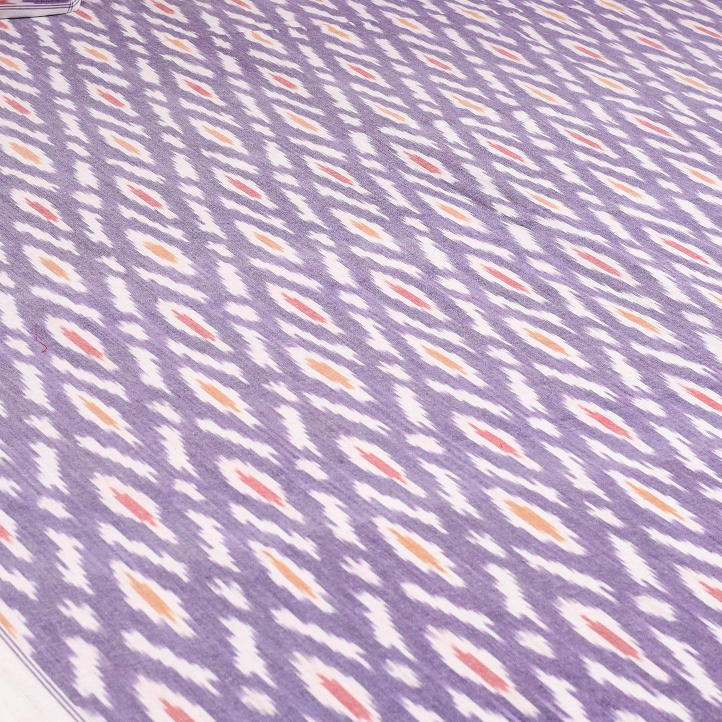 Handloom cotton double pochampally ikat bed sheet set (108