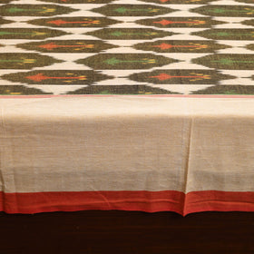 Handloom cotton double pochampally ikat bed sheet set (108