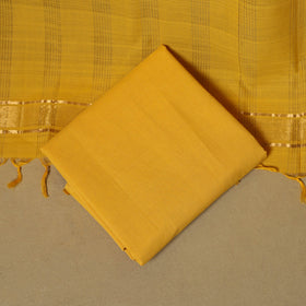 Handloom cotton mangalagiri 3pc unstitched dress material