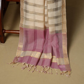 Handloom cotton mangalagiri 3pc unstitched dress material