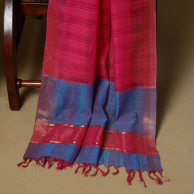 Handloom cotton mangalagiri 3pc unstitched dress material