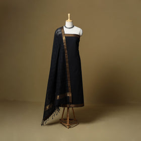 Handloom cotton mangalagiri 3pc unstitched dress material