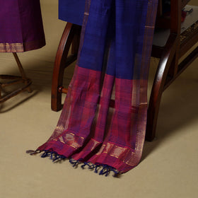 Handloom cotton mangalagiri 3pc unstitched dress material