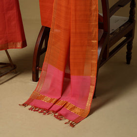 Handloom cotton mangalagiri 3pc unstitched dress material
