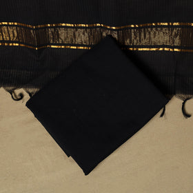 Handloom cotton mangalagiri 3pc unstitched dress material