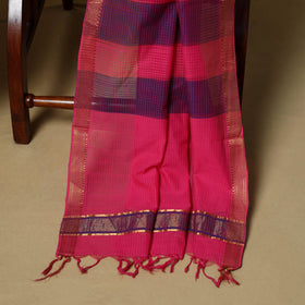 Handloom cotton mangalagiri 3pc unstitched dress material