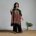 Handloom cotton natural dyed medium kaftan 01 - handcrafted