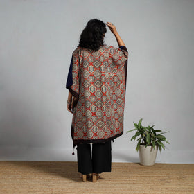 Handloom cotton natural dyed medium kaftan 10 - handcrafted