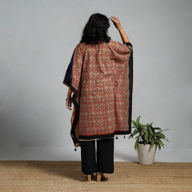 Handloom cotton natural dyed medium kaftan 14 - handcrafted