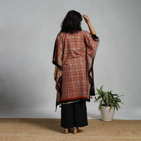 Handloom cotton natural dyed medium kaftan 16 - handcrafted