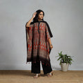 Handloom cotton natural dyed medium kaftan 16 - handcrafted