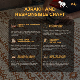 Handloom cotton natural dyed medium kaftan 01 2025/1098-1 1