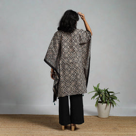 Handloom cotton natural dyed medium kaftan 17 - handcrafted