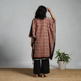 Handloom cotton natural dyed medium kaftan 18 - handcrafted