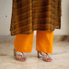 Handloom cotton pochampally ikat kurta set (set of 3) 02