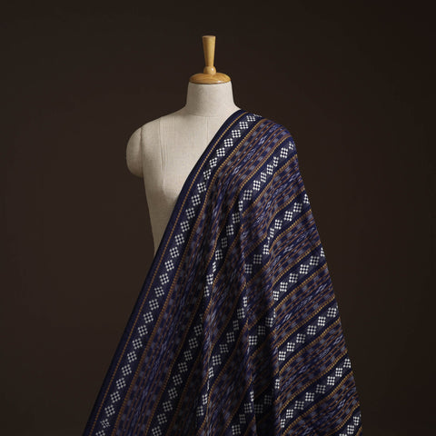 Handloom cotton sambalpuri dabi ikat fabric 02 - handcrafted