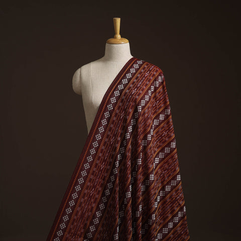 Handloom cotton sambalpuri dabi ikat fabric 04 - handcrafted