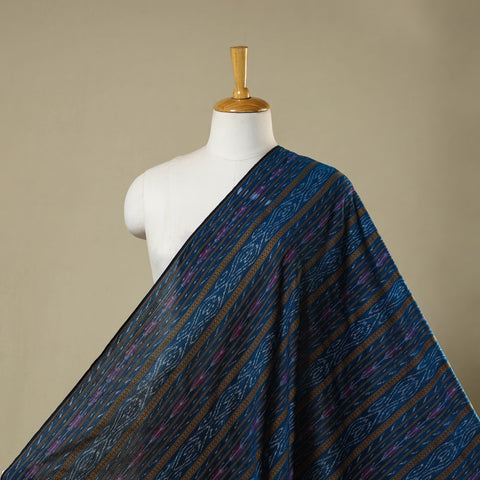 Handloom cotton sambalpuri ikat fabric 03 - handcrafted