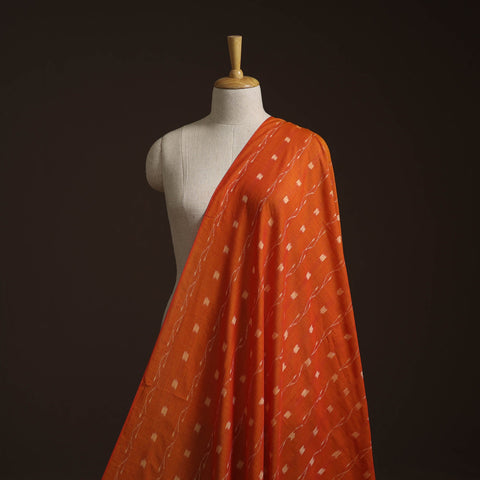 Handloom cotton sambalpuri ikat fabric 14 - handcrafted