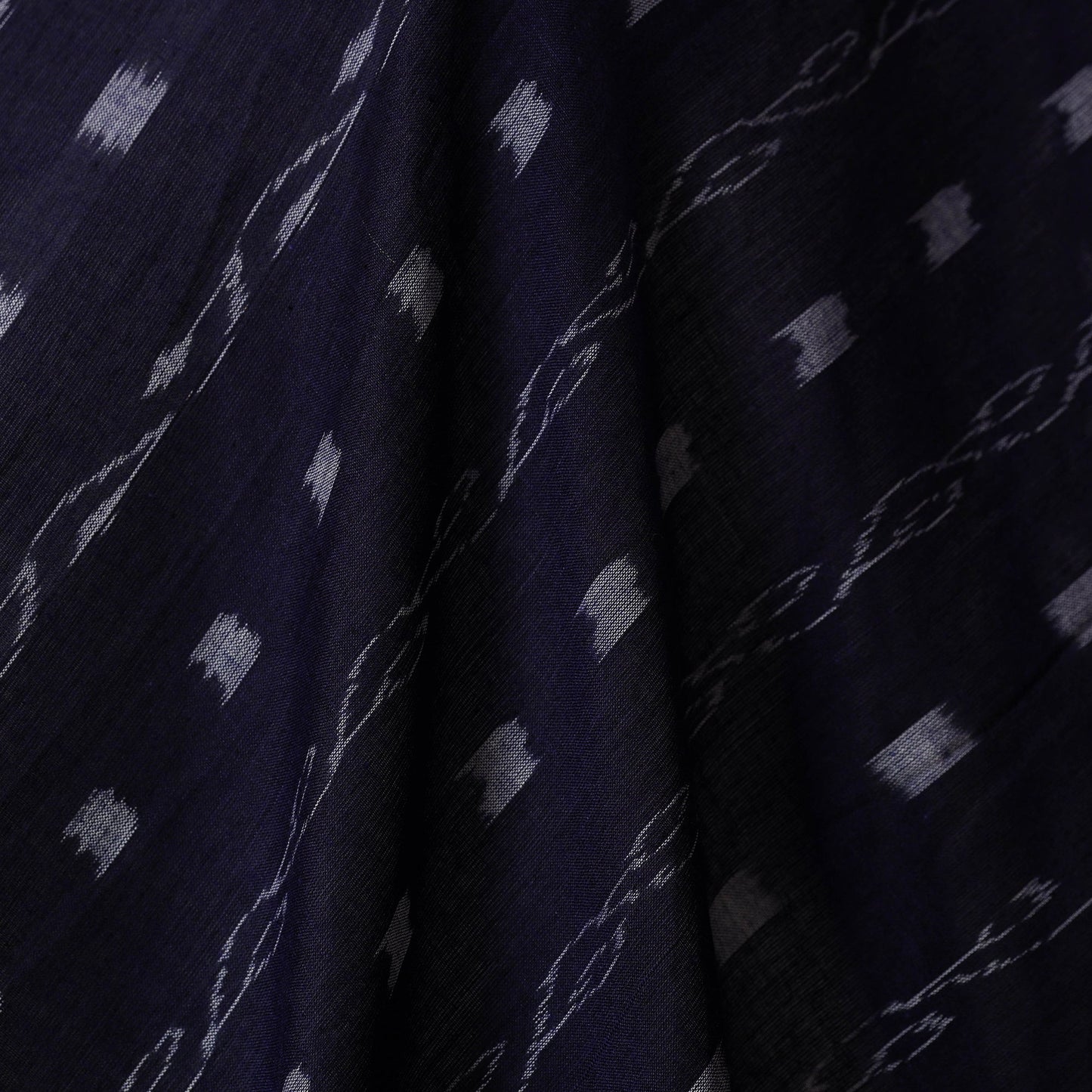 Handloom cotton sambalpuri ikat fabric 17 - handcrafted