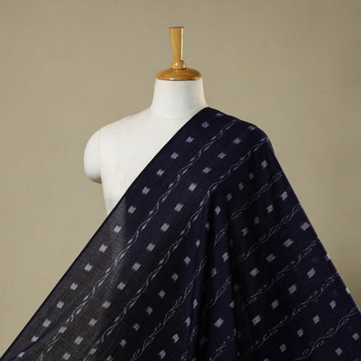 Handloom cotton sambalpuri ikat fabric 17 - handcrafted