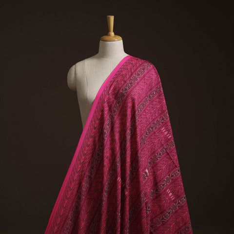Handloom cotton sambalpuri ikat fabric 23 - handcrafted