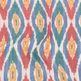 Handloom cotton single pochampally ikat bed sheet (90 x 60