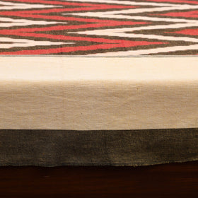 Handloom cotton single pochampally ikat bed sheet (90 x 60