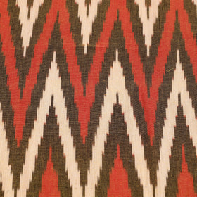 Handloom cotton single pochampally ikat bed sheet (90 x 60