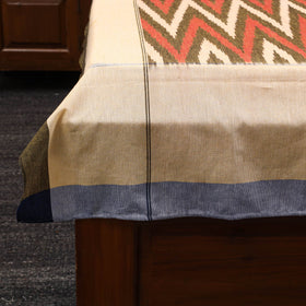 Handloom cotton single pochampally ikat bed sheet (90 x 60