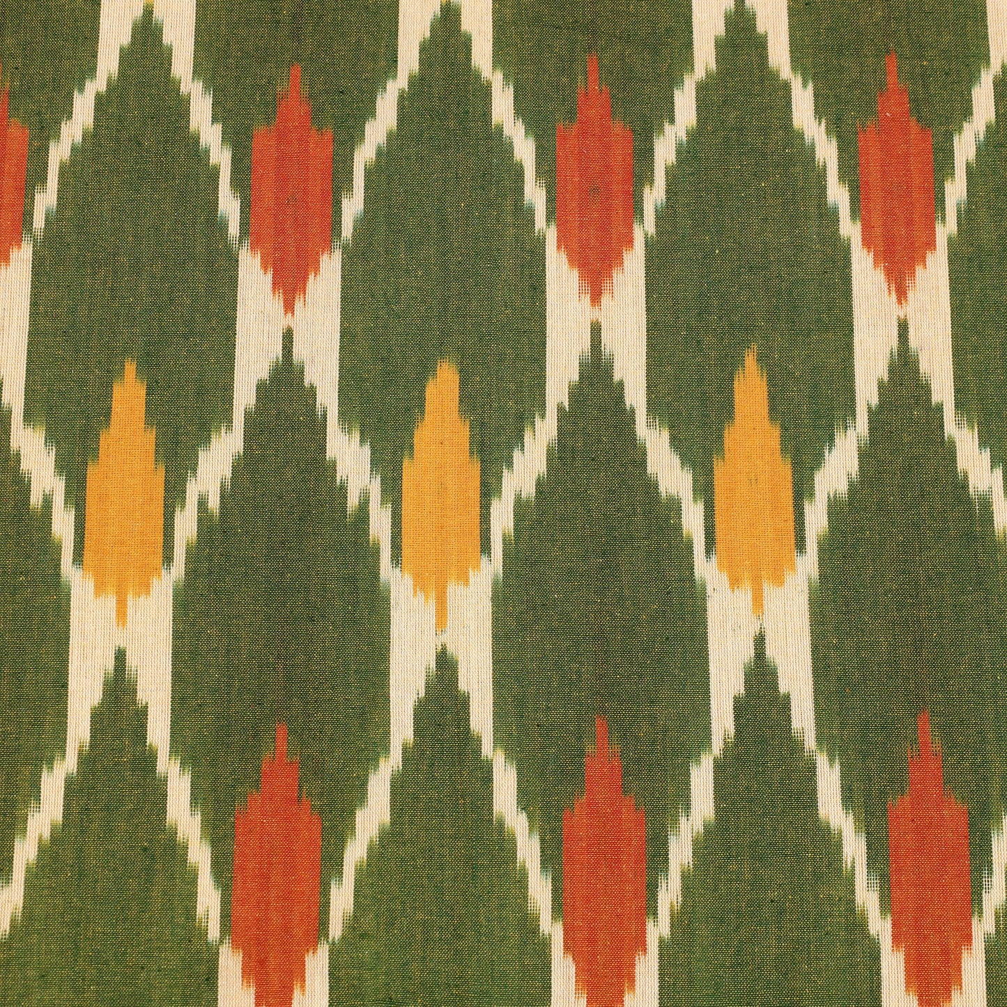 Handloom cotton single pochampally ikat bed sheet (90 x 60