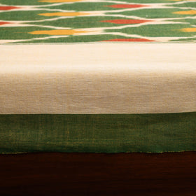 Handloom cotton single pochampally ikat bed sheet (90 x 60