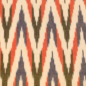 Handloom cotton single pochampally ikat bed sheet (90 x 60