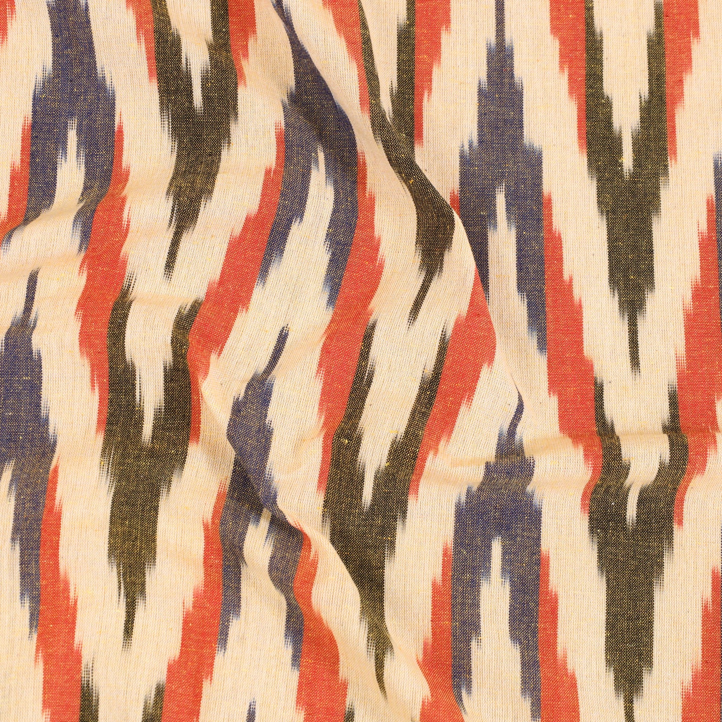 Handloom cotton single pochampally ikat bed sheet (90 x 60