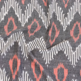 Handloom cotton single pochampally ikat bed sheet (90 x 60